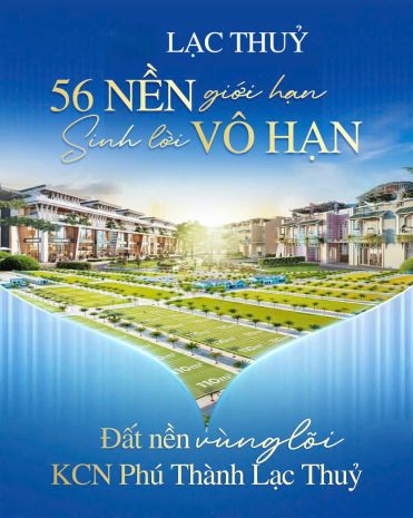 Đầu tư đất nền chỉ 465 triệulô  lạc thuỷ, hoà bình 7082282
