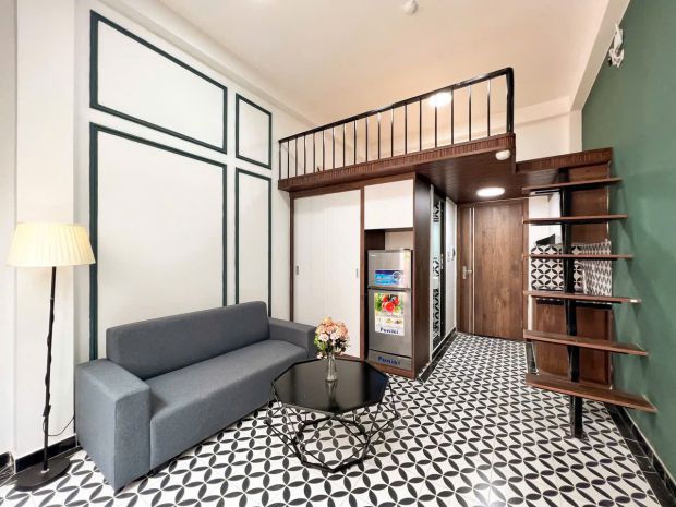 Cho thuê ccmn đẹp 100 thoáng sáng ngõ 82 kim mã, ba đình 7083172