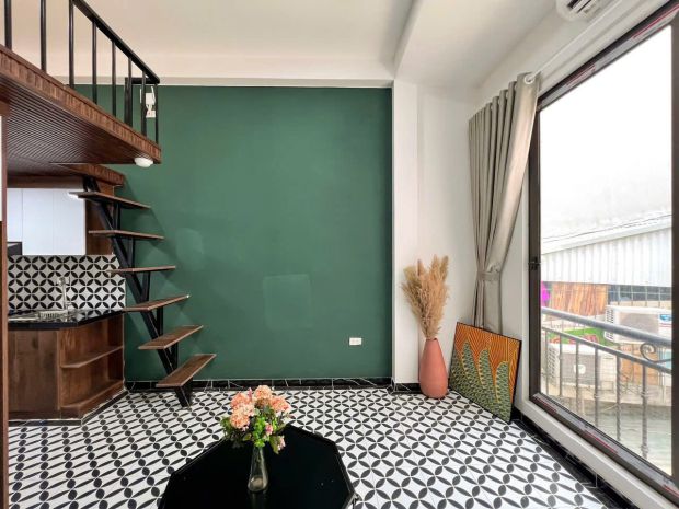 Cho thuê ccmn đẹp 100 thoáng sáng ngõ 82 kim mã, ba đình 7083174