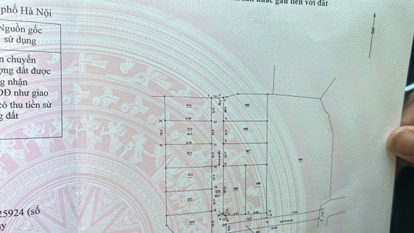 Chính chủ gửi  bán lô đất thực trạng 55m²  phú mỹ, thư 7084564