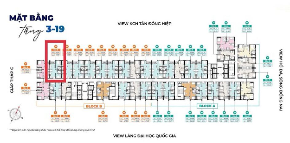 Chính chủ cần sang nhượng căn hộ 2pn  2wc tại bcons solary 7084669