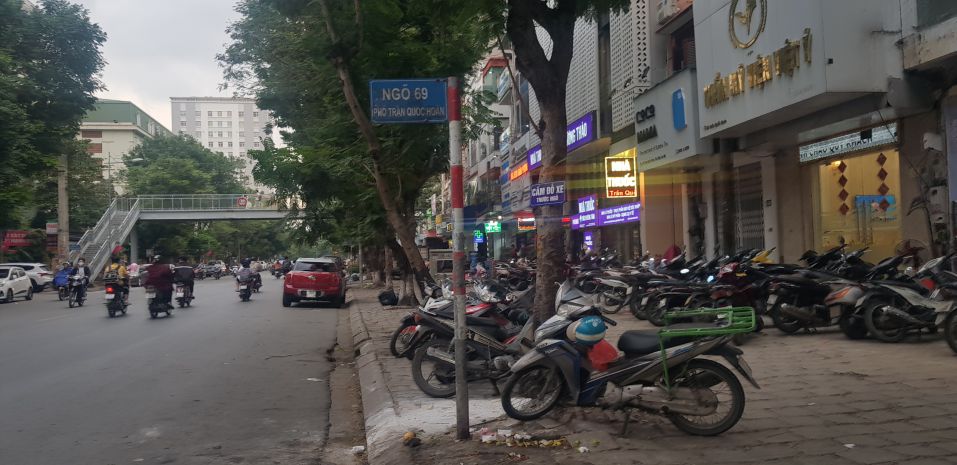 Bán nhà 9 tâng mặt phố trần quôc hoàn hà nội 75 tỷ. mặt tiên 7085171