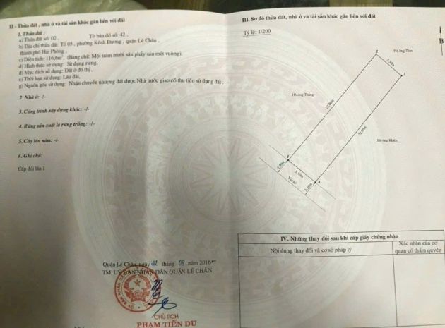 Đất phân lô quán nam, 117m mt5.3, giá 5.3m gần đại học hàng 7086617