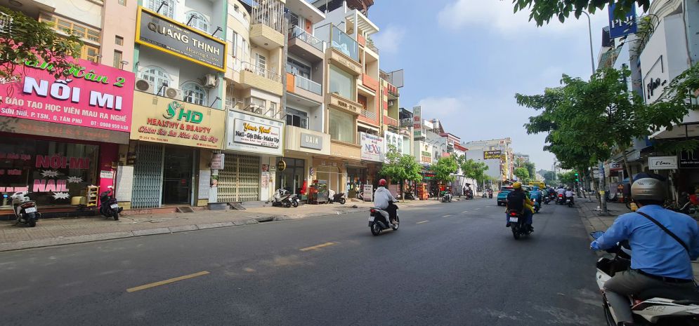 Cho thuê nhà mặt tiền tân sơn nhì 72m², 3lầu - 27triệu 7087073