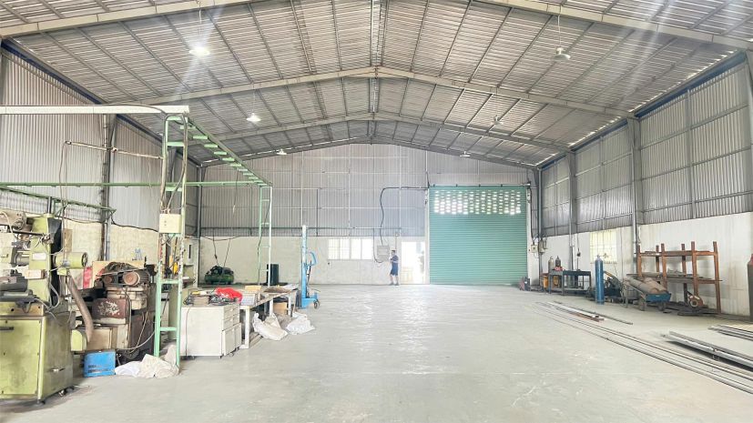 Xt657 cho thuê nhà xưởng sản xuất khung thép tiền chế, xa 7087393