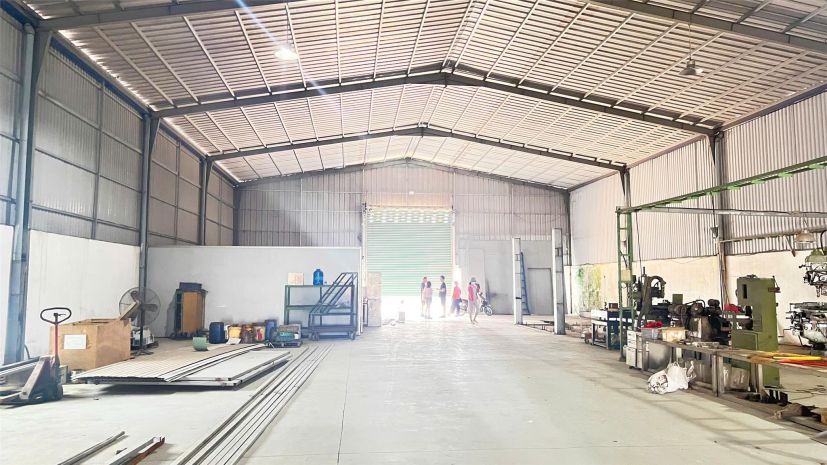 Xt657 cho thuê nhà xưởng sản xuất khung thép tiền chế, xa 7087394