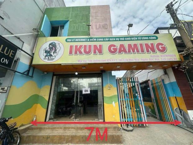 Cho thuê mặt bằng mặt tiền đường lộ  gần chợ đức hòa, tây 7088688