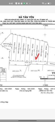 Chính chủ bán lô đất đẹp  tân yên, bắc giang  giá chỉ 700 7089610