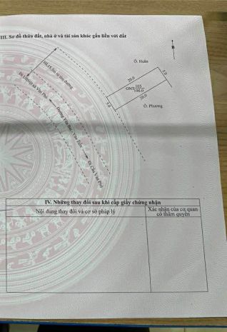 Bán lô đất 100m2 100m2 thổ cư, 3m đất vườn  thuộc tiên 7091357