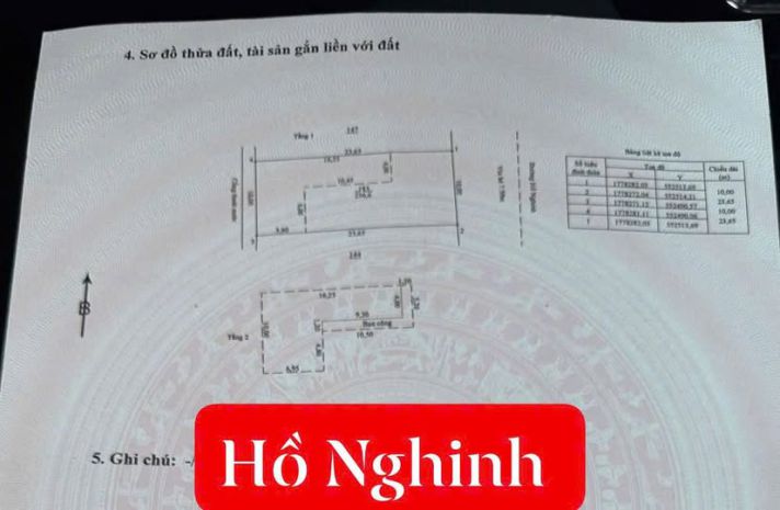 Chuyển nhượng cặp hồ nghinh, tặng biệt thự 2 tầng ngay biển 7091438