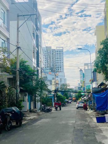 Giáp đầm sen  q6  nhà mặt tiền 3 tầng  4pn  80m không 7092545