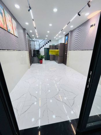 Bán nhà dương bá trạc  hxh  3.8m x 10m  nhà mới vào ở 7093466