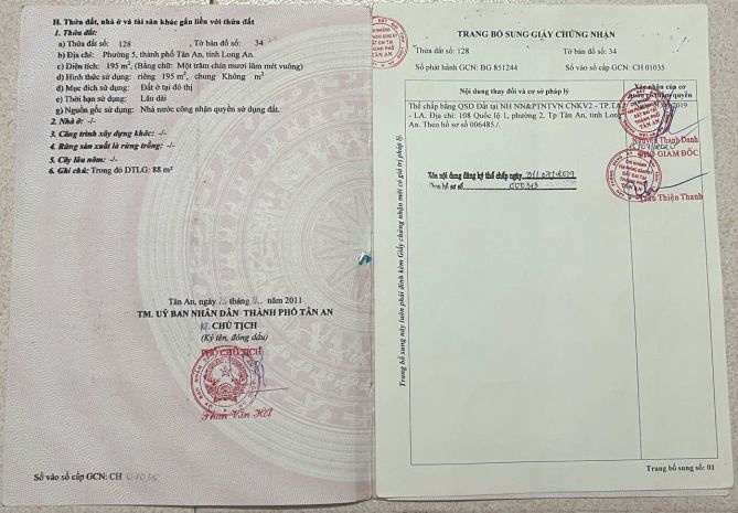 Đất đẹp  giá đầu tư - cần bán 2 lô đất liền kề tại phường 7093925