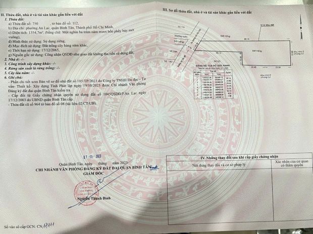 Bán lô đất mt 221 lê tấn bê, p. an lạc, đất rộng, sổ đẹp, 7094609