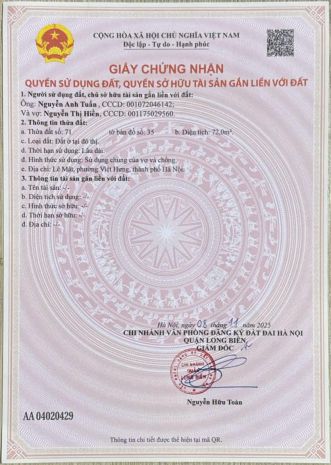 Nhà đẹp - giá tốt - vị trí đắc địa tại lê mật, phường việt 7094635