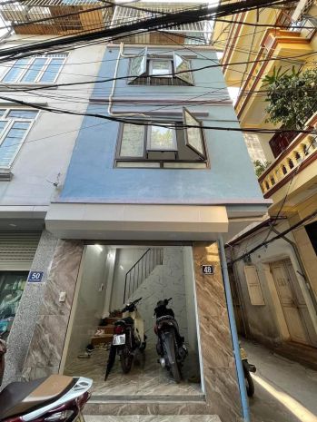 Bán nhà lĩnh nam  18m² x 4t  lô góc, ngõ thông, gần ô tô, 7095278