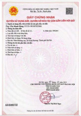 Đất đẹp full thổ cư  trục chính sinh lời mạnh -còn duy 7098590