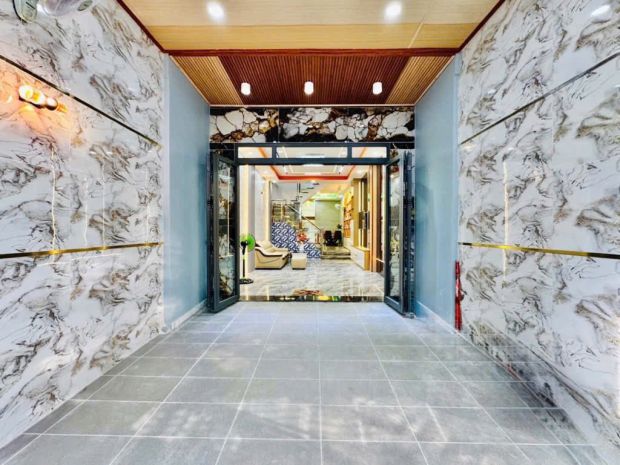 Chính chủ bán nhà 70m²  hẻm xe hơi, 1 trệt 2 lầu, full nội 7099605