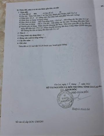 Đất đẹp  giá đầu tư  - cần bán lô đất hẻm phạm hùng xã tân 7100399