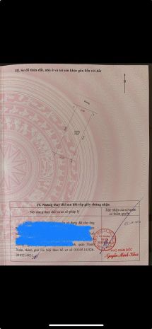 Chính chủ cần bán đất ở thôn 6 phú cát đường nhựa, cách mặt 7101348