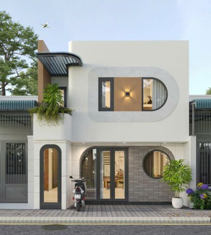 Nhà hẻm thông thoáng thống nhất - 1 trệt 1 lầu đúc - full 7103848