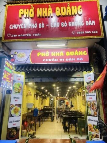 Nhượng nhanh quán  phở nhà quảng  nguyễn trãi , thanh xuân 7105021