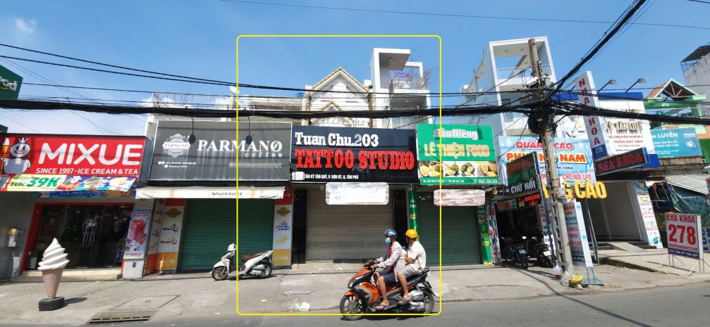 Cho thuê nhà mặt tiền tân kỳ tân quý 101m², 2lầu - gần ngã 7105573