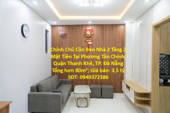 Chính chủ cần bán nhà 2 tầng 2 mặt tiền tại phường tân 7107130