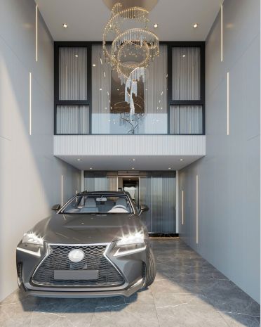 Nhà phố hoa lâm 80m2, 6t thang máy, gara oto, full nội thất 7107566