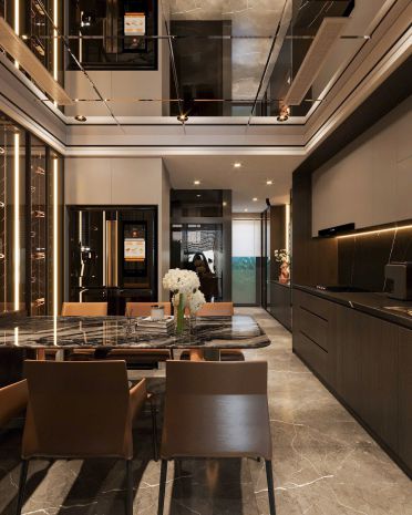 Nhà phố hoa lâm 80m2, 6t thang máy, gara oto, full nội thất 7107569