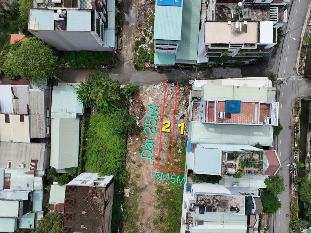 Bán 2 lô đất thạnh xuân 25 quận 12 diện tích 5x25m shr 7107661