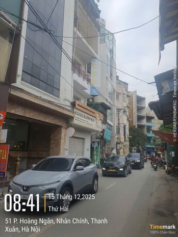 Lô góc mp hoàng ngân, lõi thanh xuân, 68m2, 4t, mt 5.5m, kd 7110070