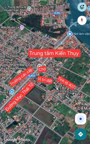 Lô góc trung tâm kiến thụy cũ giá 1,5xx tỷ  vị trí hiếm 7112556
