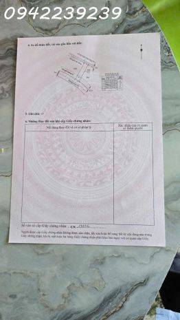 Bán đất 110m2 thổ cư, giá 900tr, đường oto vào tới đất, tây 7115342