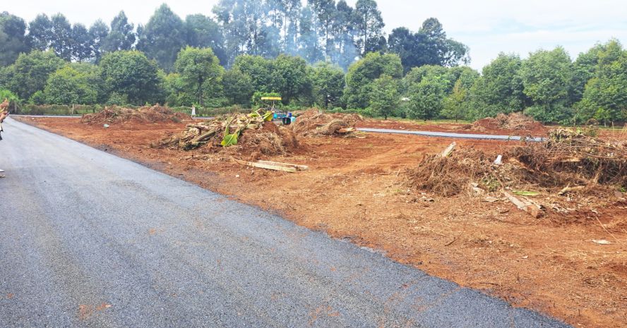 Đất thổ cư 2 mặt tiền đường nhựa, 1 sẹc lê hồng phong, p hàn 7115840