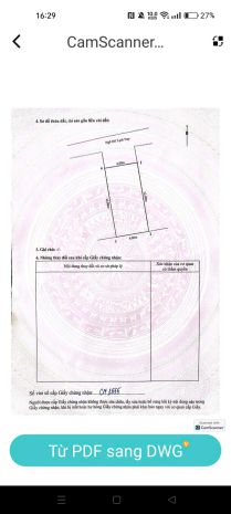 Bán đất 72m² mặt tiền 6m tặng nhà 2 tầng ngõ 201 lạch tray 7116170