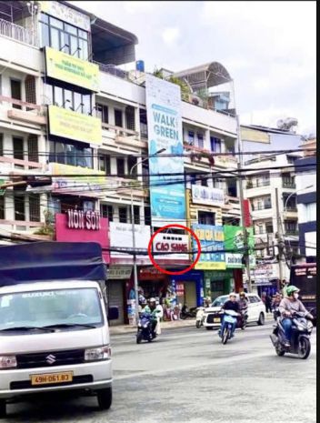 Cho thuê nhà nguyên căn mặt tiền đường 32  phường 5 -tp 7119217