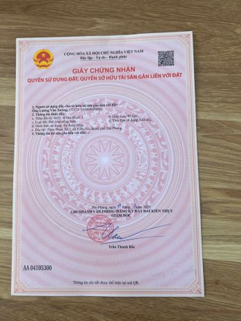 Giá 23,x triệum²  lô đất phân lô đoàn xá, kiến thụy 7119611