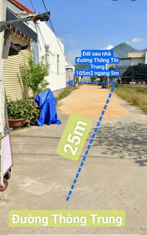 Bán đất full thổ 105m2 giá 1 tỷ 590 tại thôn trung vĩnh phươ 7121590