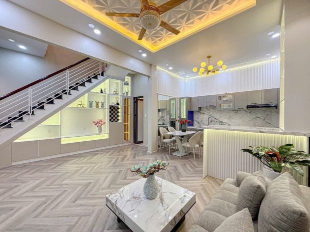 Quận 7 - nhà đẹp ở ngay - 2 tầng - 49m2 - trần văn khánh - 7121745