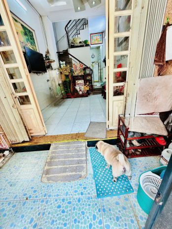 Nhà 4 tầng nở hậu ôtô đậu trong nhà đường lò gốm p5.q6. giá 7122033