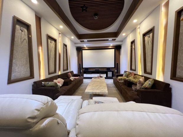 Biệt thự q.12, 600 m2, 4 tầng, view sông giá rẻ, đường lớn 7123047