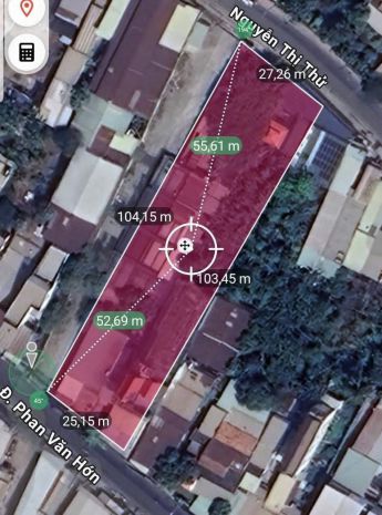 Mặt tiền 25x100 phan văn hớn  vị trí vàng làm gì cũng 7125986