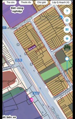 Chốt gấp cặp đất nền trung mỹ tây  gần ql22, an sương giá 7126017