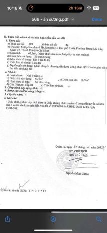 Chốt gấp cặp đất nền trung mỹ tây  gần ql22, an sương giá 7126019