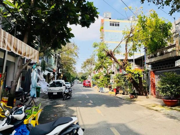 Mặt tiền khu họ lê  12m có lề  dòng tiền trên trăm  75m 7126756