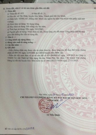 Bán đất tại quốc lộ 22, tân hiệp, hóc môn, hồ chí minh, giá 7126948