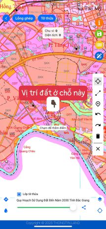 Duy nhất 1 lô thổ cư nằm trong lõi khu công nghiệp quang 7128007