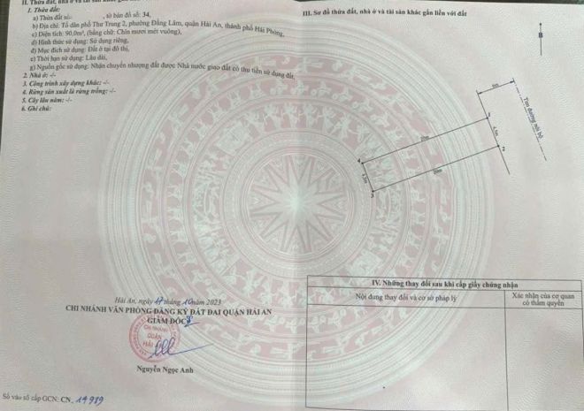 Nhà phân lô 193 văn cao - thư trung , 90m 4 tầng, giá 8.3 tỉ 7128496