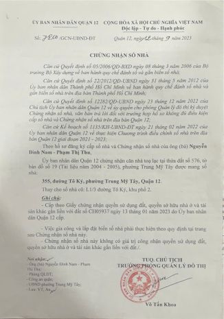 Mặt tiền tô ký  trung mỹ tây, q12  nhà cao tầng hiếm 7130438